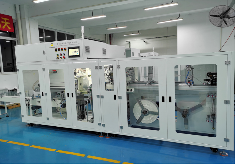 全自動棉柔巾包裝機（筒膜）